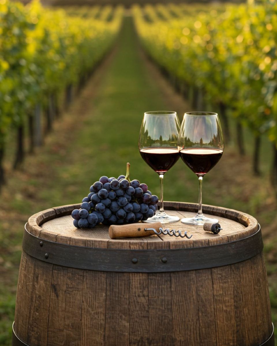 Wine Light Mountain