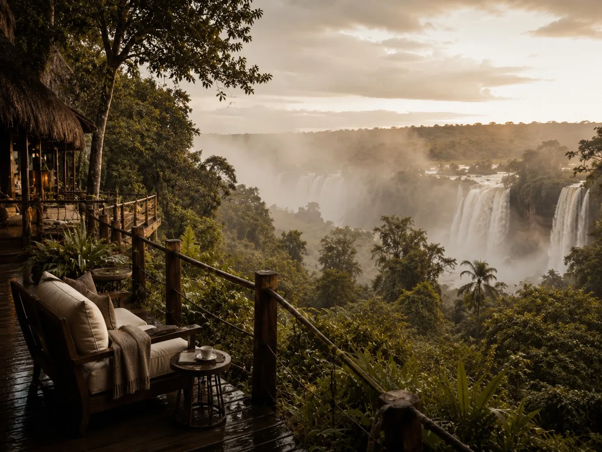 Cataratas del Iguazú rodeadas de selva