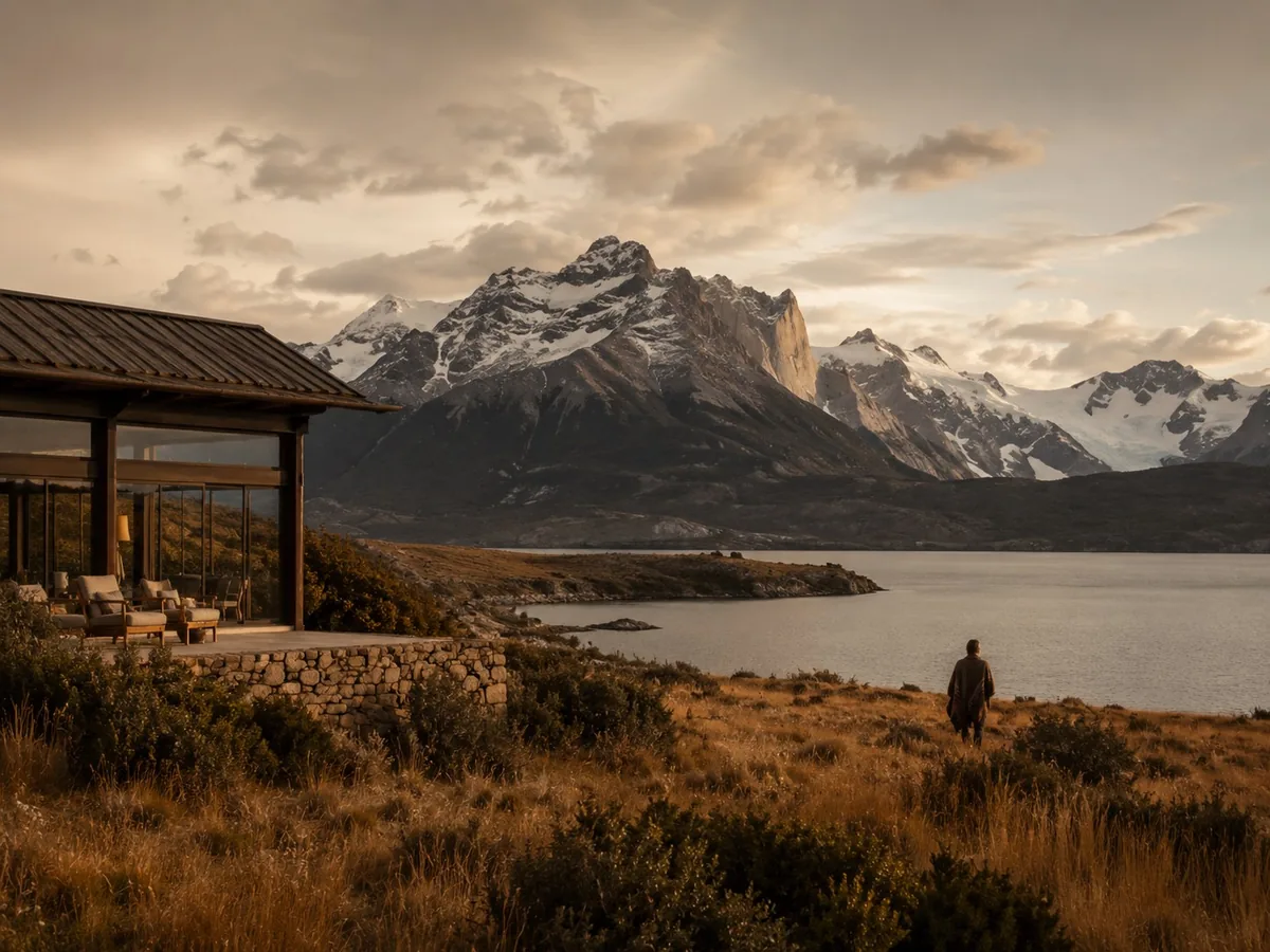 Lagos y montañas de la Patagonia
